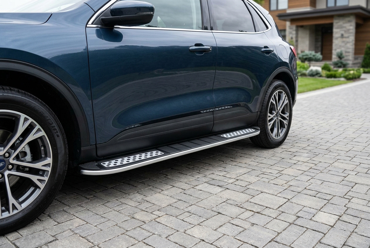 Бокові пороги Tayga V2 (2 шт., Алюміній)