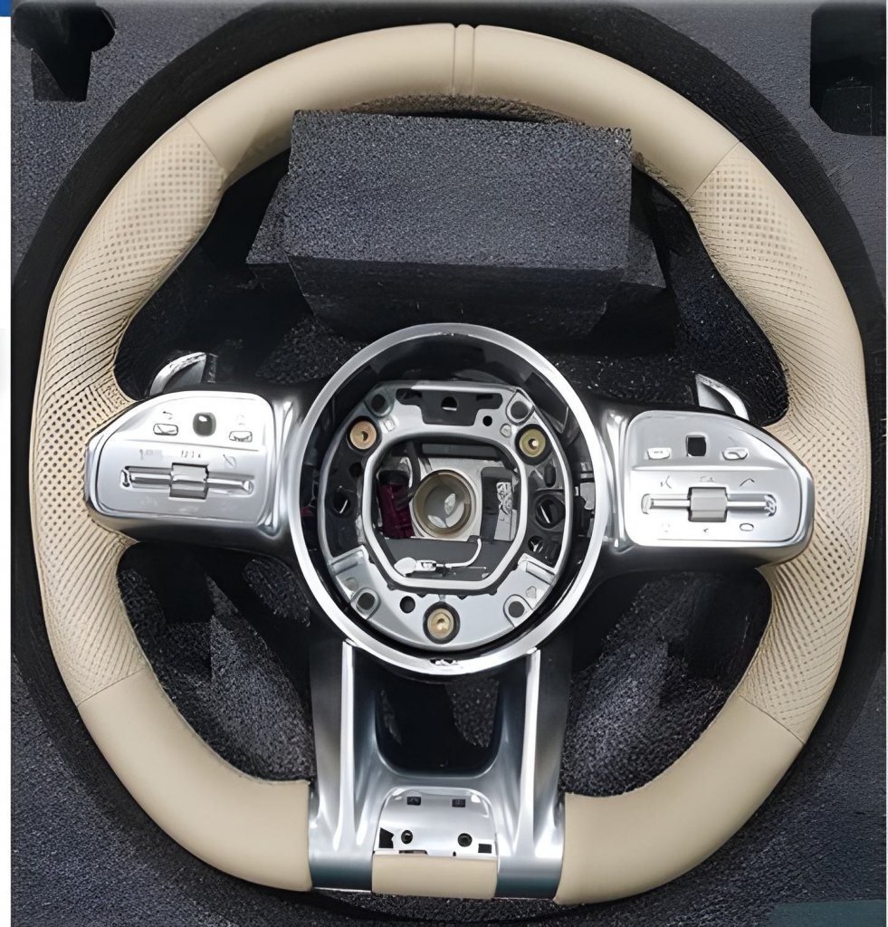 Кермо AMG 2018-Style (бежевий, 3pin)