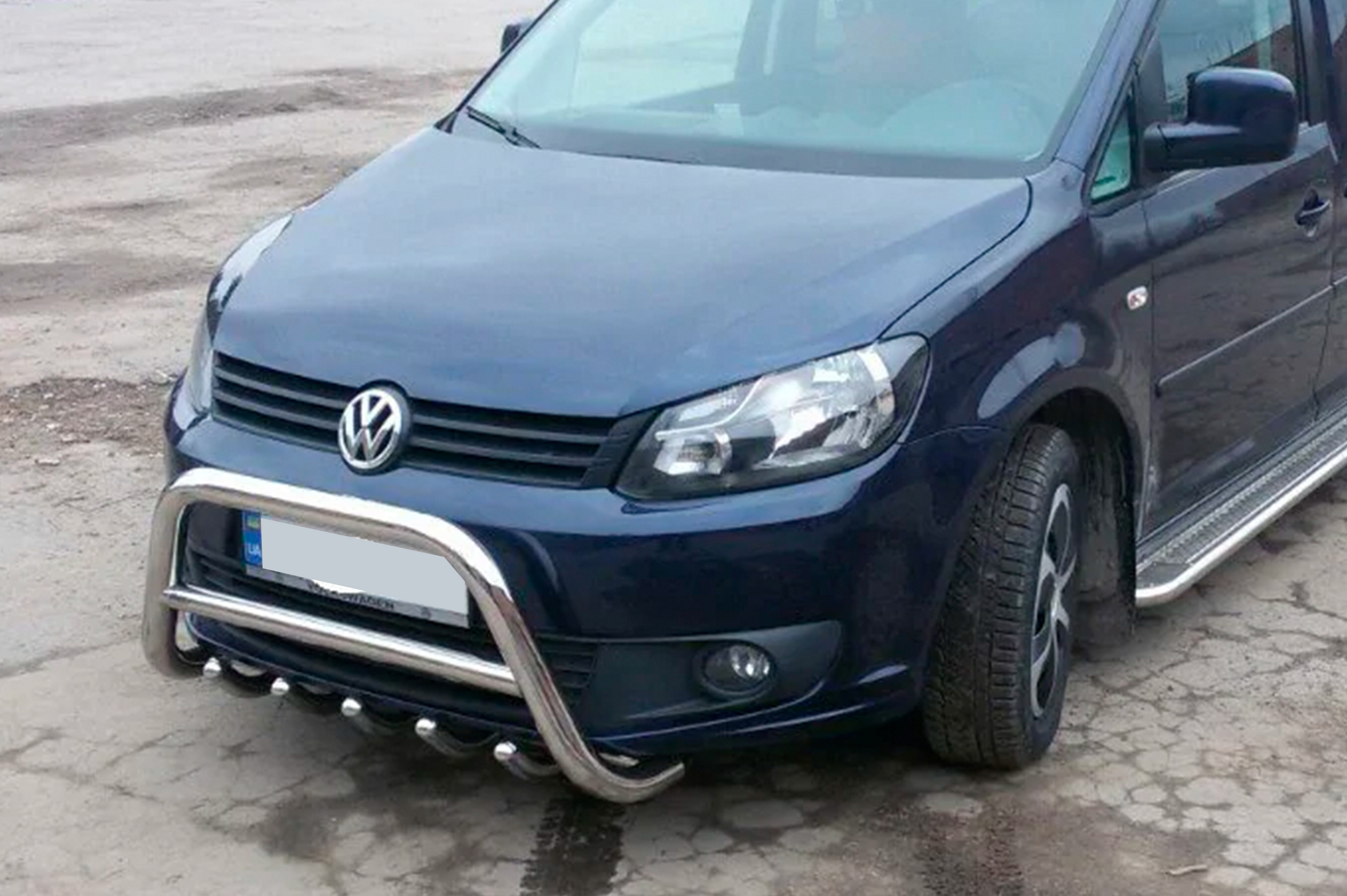 Кенгурятник WT003 (діаметр 60 мм, нерж) 60 мм 2
