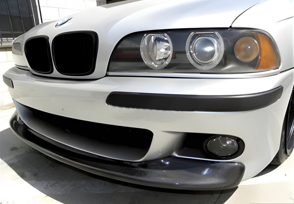 Передня Lip накладка CSL Style (Для M5, чорний глянець)