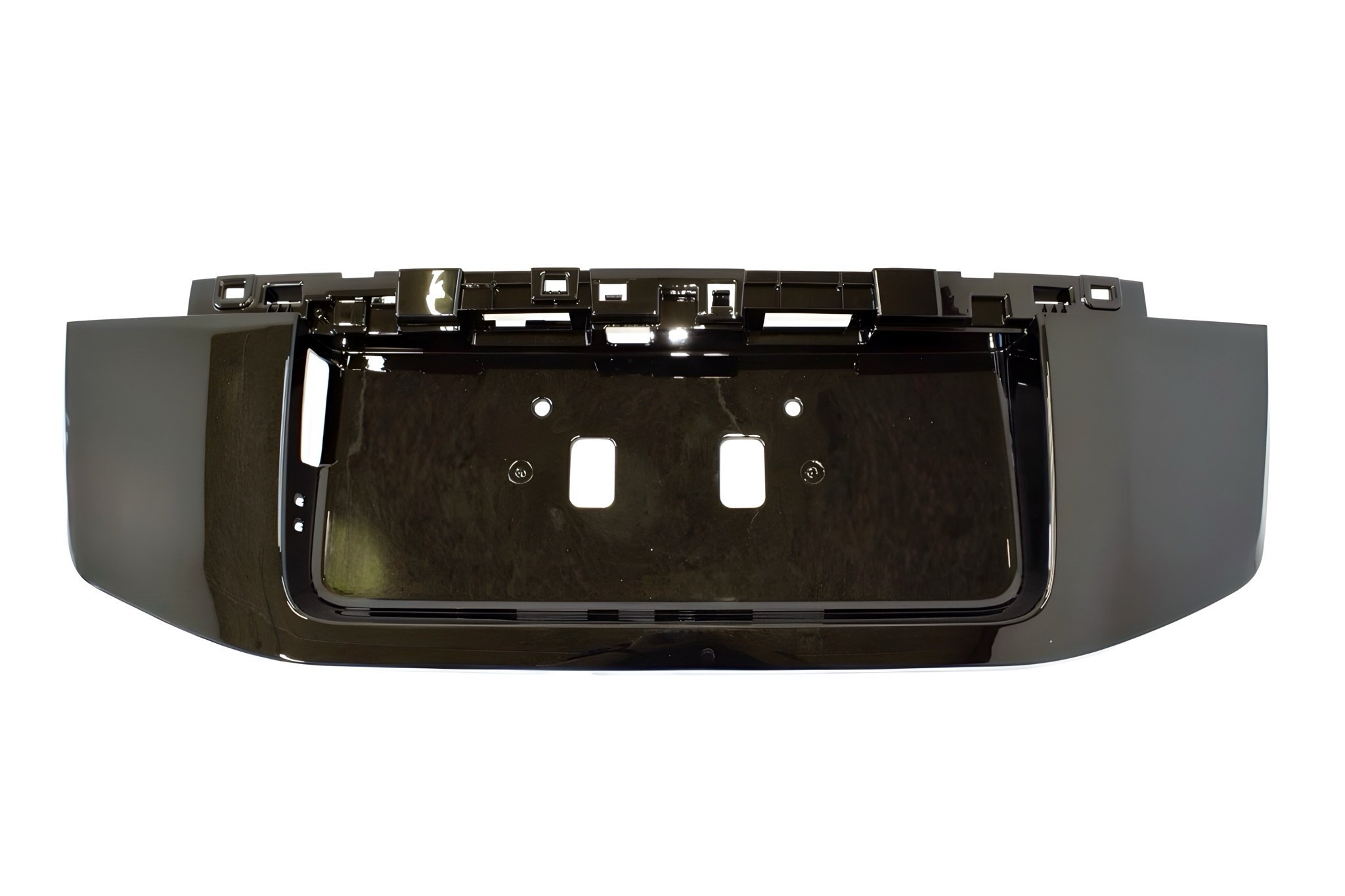 Вставка під номер (корито) Toyota Land Cruiser Prado 150 2013-2017 колір чорний
