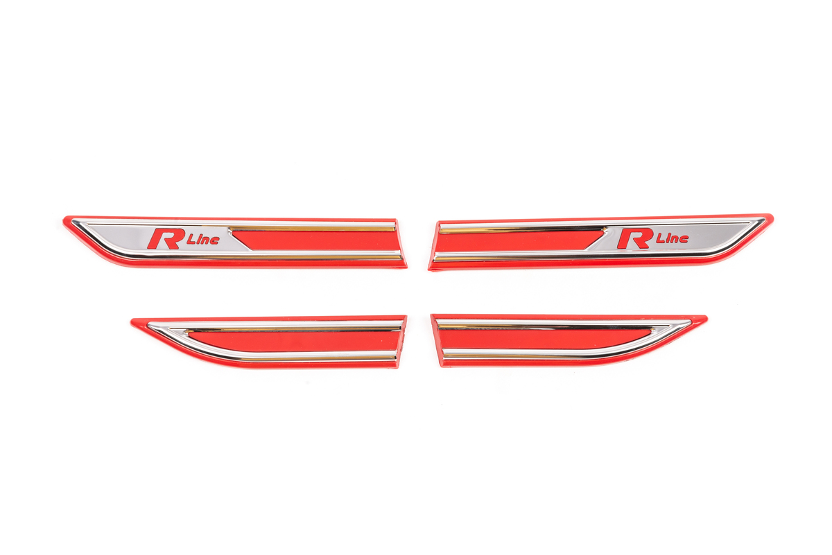 Шильдик R-Line (в асортименті) червоний 3