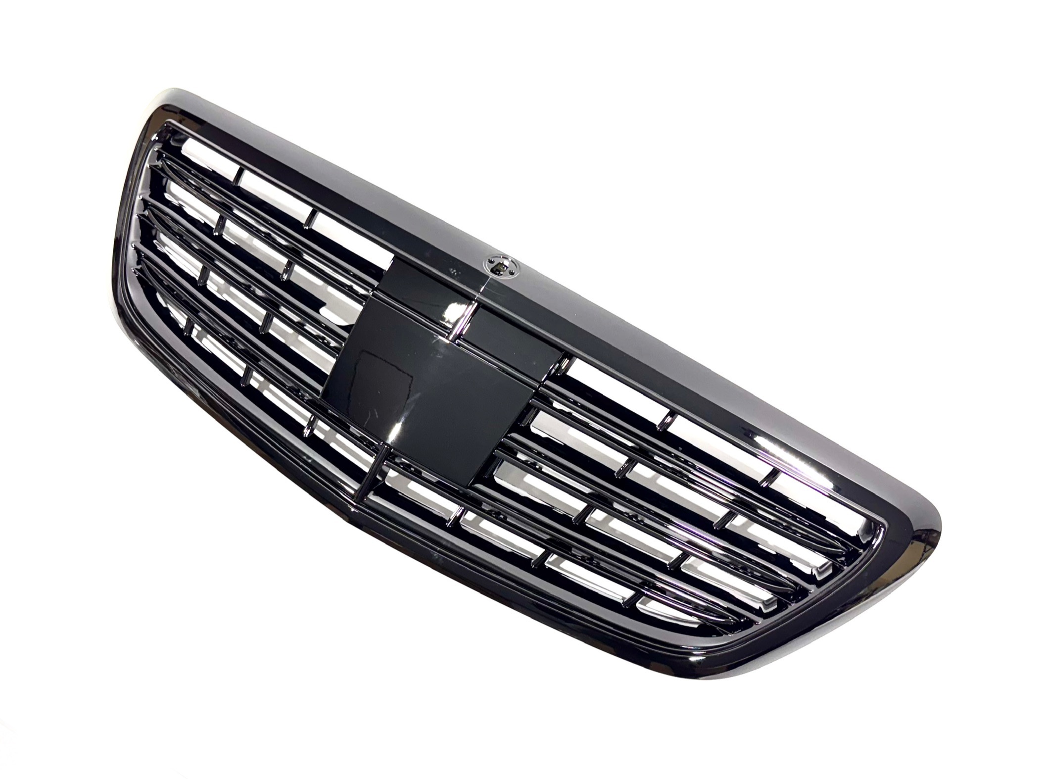 Решітка радіатора без радару BLACK ДЛЯ AMG для Mercedes-Benz S-class W222 2013-2020 3