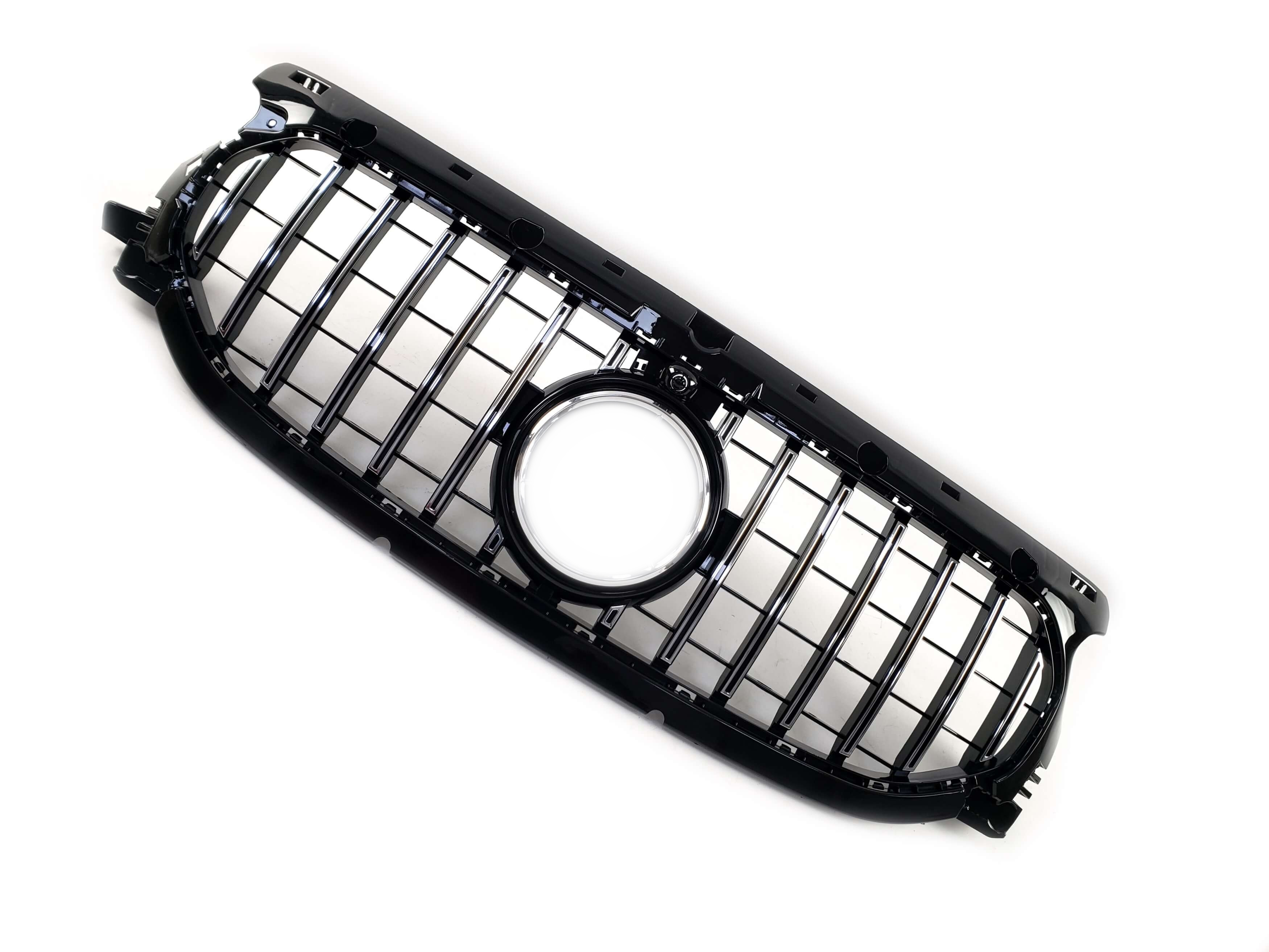 Решітка радіатора Chrome Black Normal GT на Mercedes-Benz GLA-Class H247 2020-2023 року 3