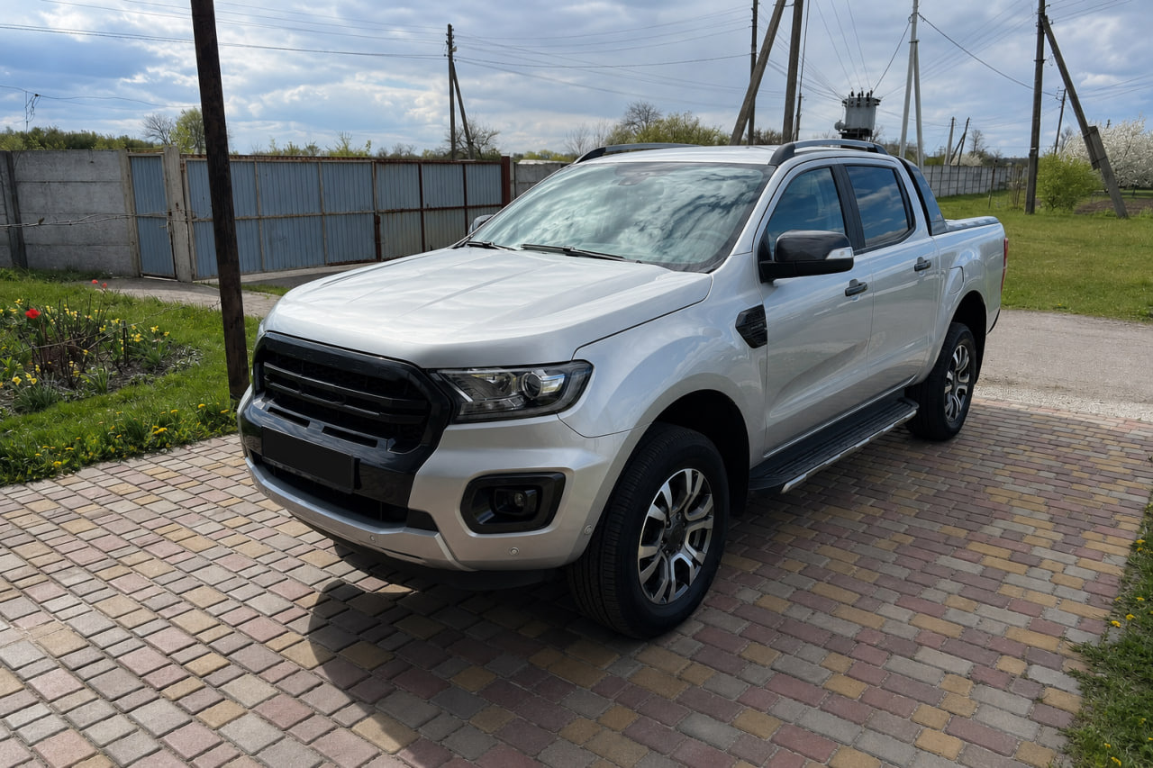 Рейлінги сірі OEM (ABS-пластик установка на клей)