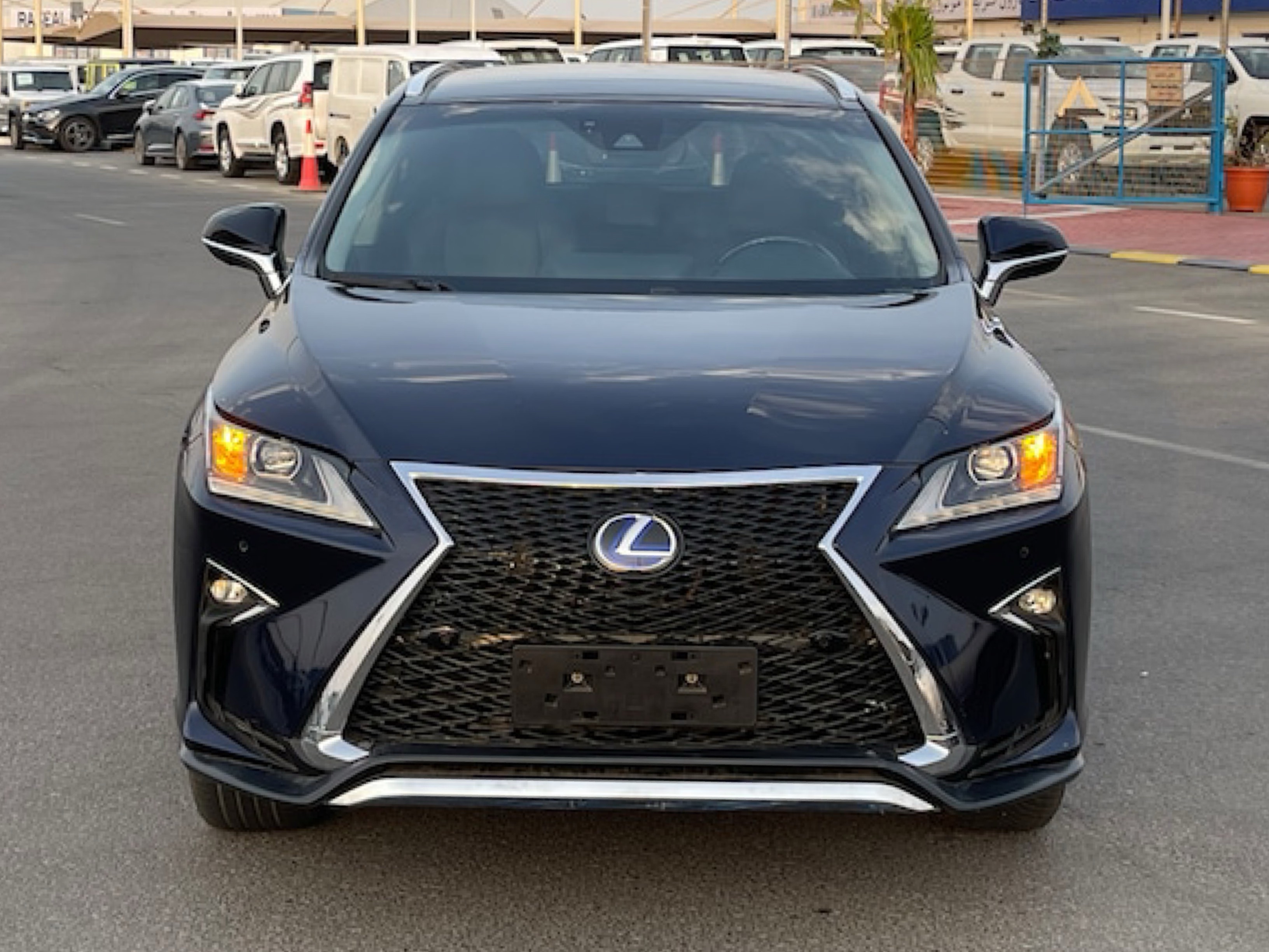 Бампер передний в сборе F-Sport Lexus RX 2015-2019 5