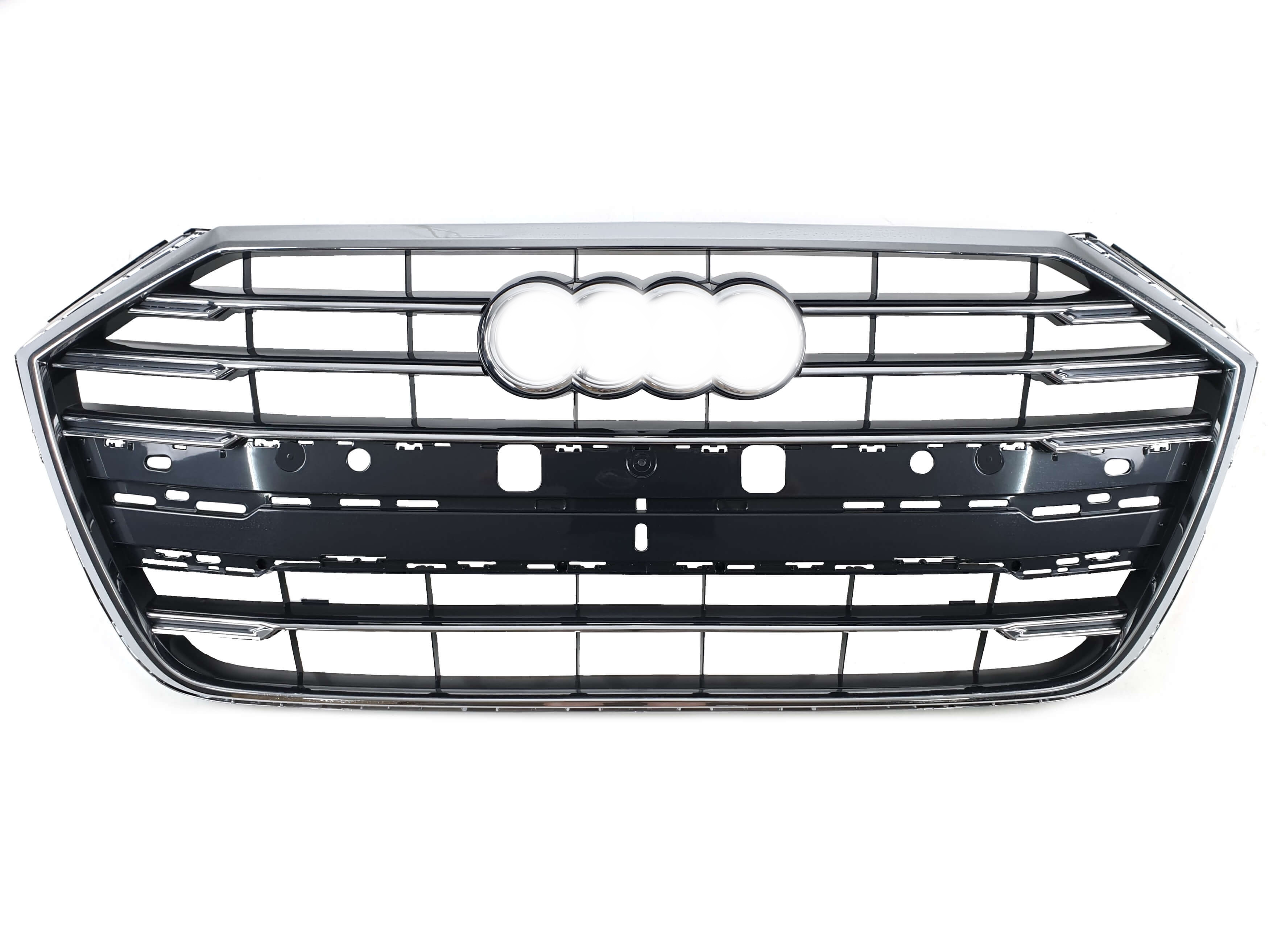 Решітка радіатора Chrome Black A8 D5 2017-2021 года на Audi A8 D5 2017-2021 року