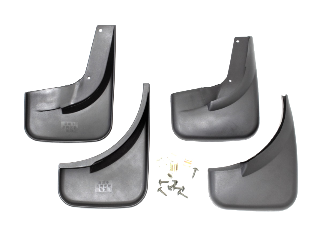 Бризковики Volkswagen Jetta 2005-2010 без вирізу під молдінги (пороги без гумки або зробити підріз) комплект 4шт. 4
