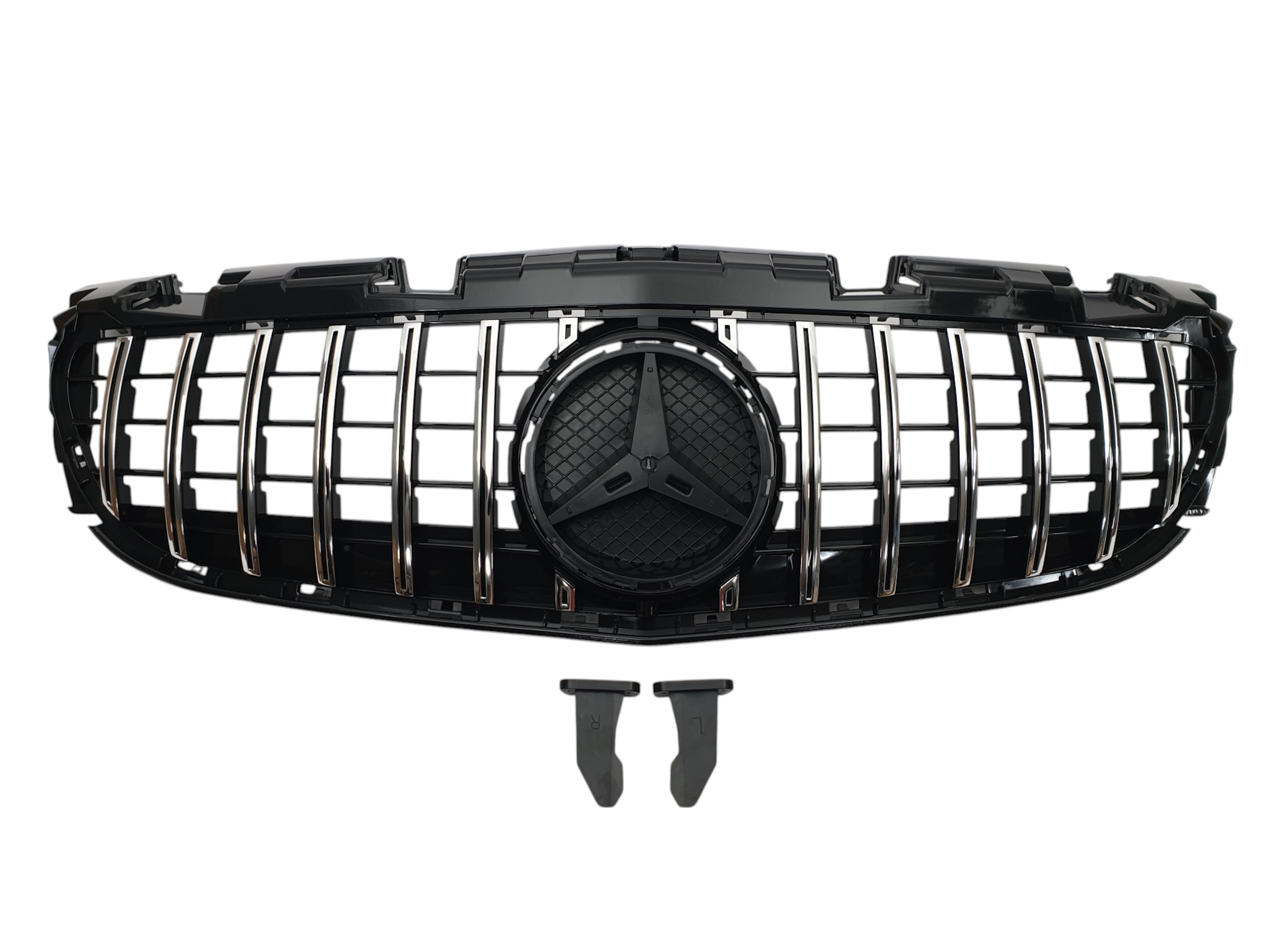 Решітка радіатора (GT Chrome Black) на Mercedes-Benz SLC-Class R172 2016-2020 року