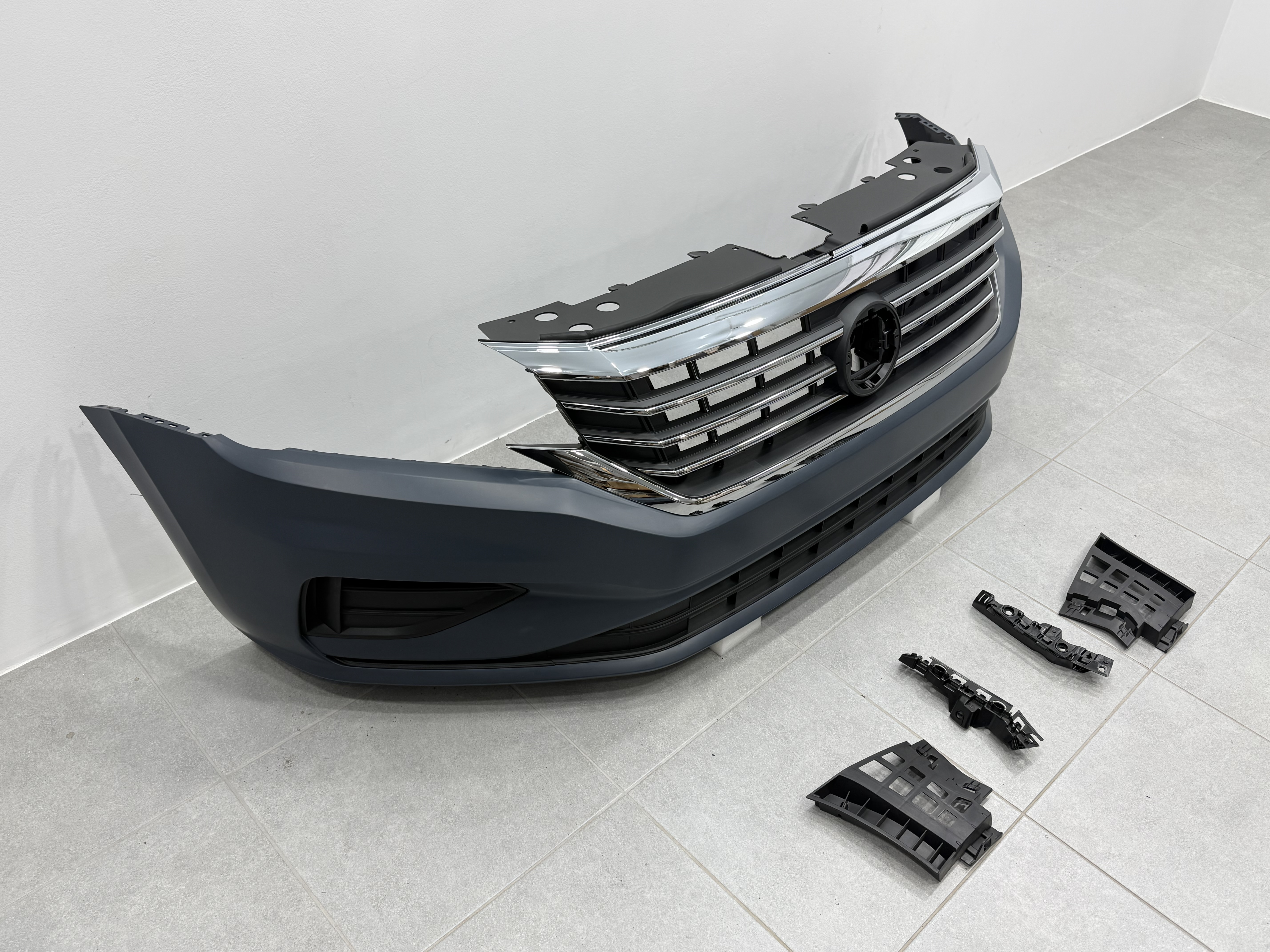 Бампер передній у зборі для Volkswagen Passat B9 USA 2019-2021 4