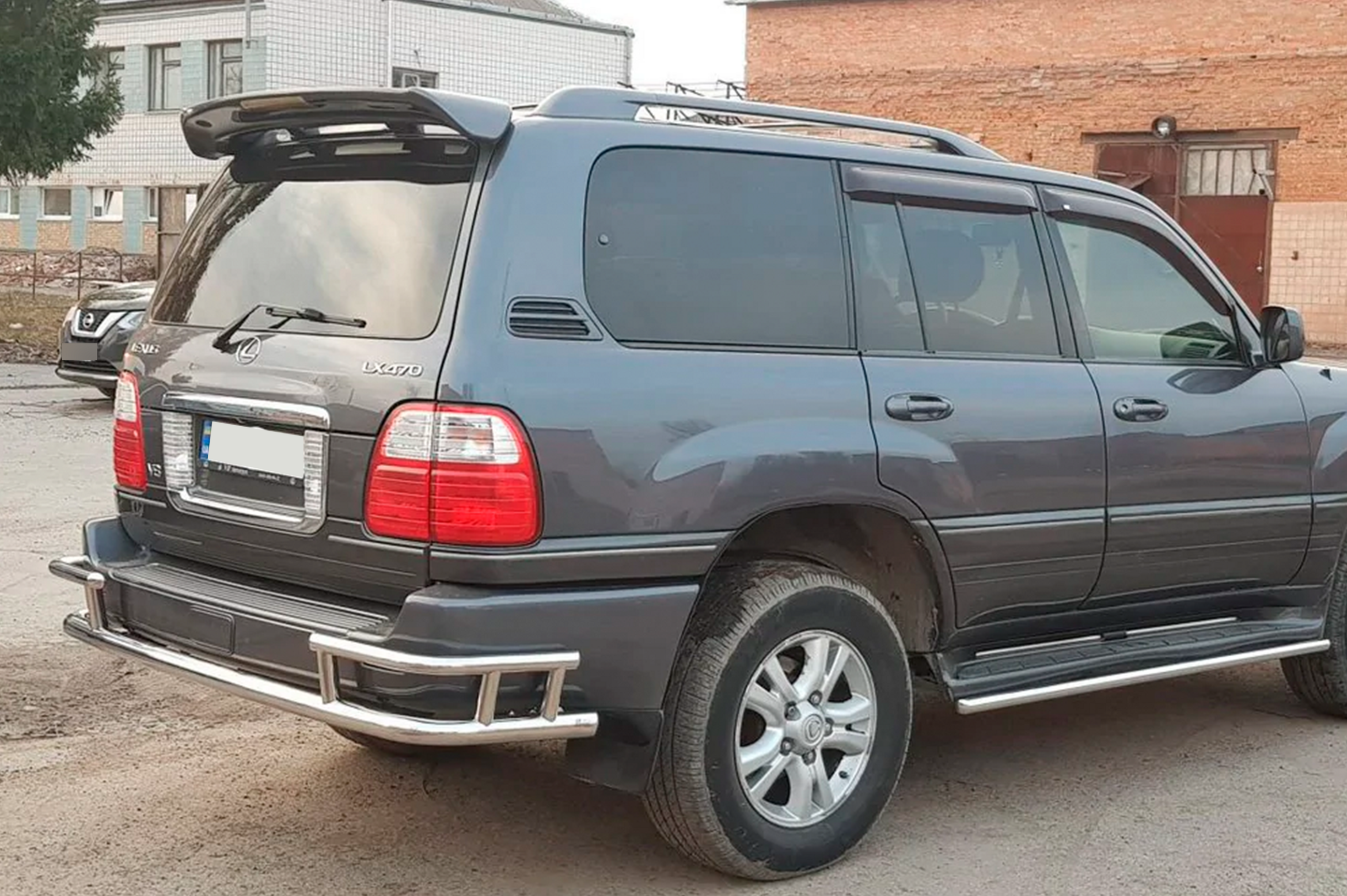 Задній захист AK009-15 (нерж.) 3