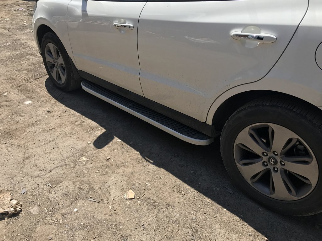 Бокові пороги Tayga Grey (2 шт., алюміній) 4