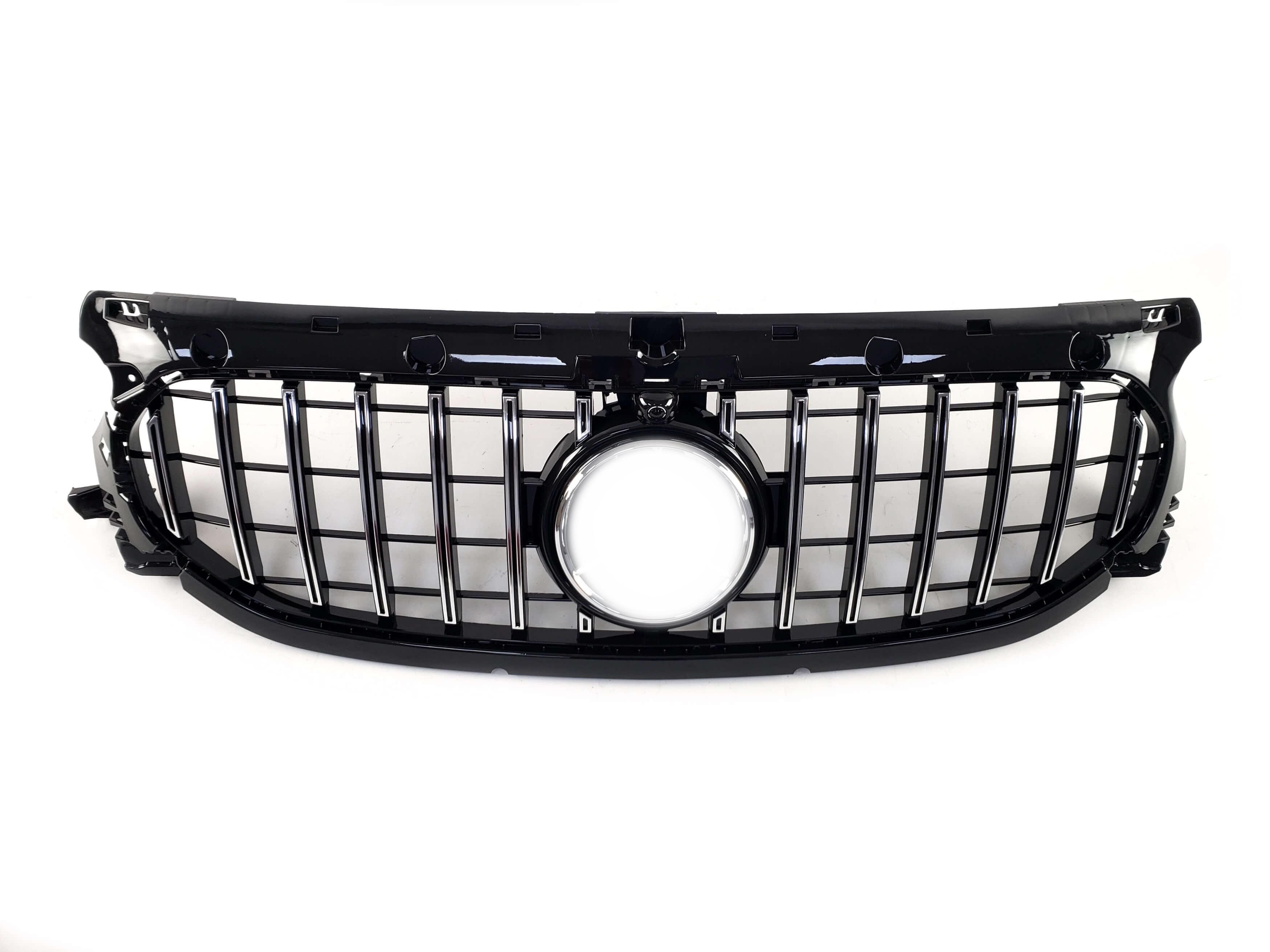 Решітка радіатора Chrome Black Normal GT на Mercedes-Benz GLA-Class H247 2020-2023 року 4