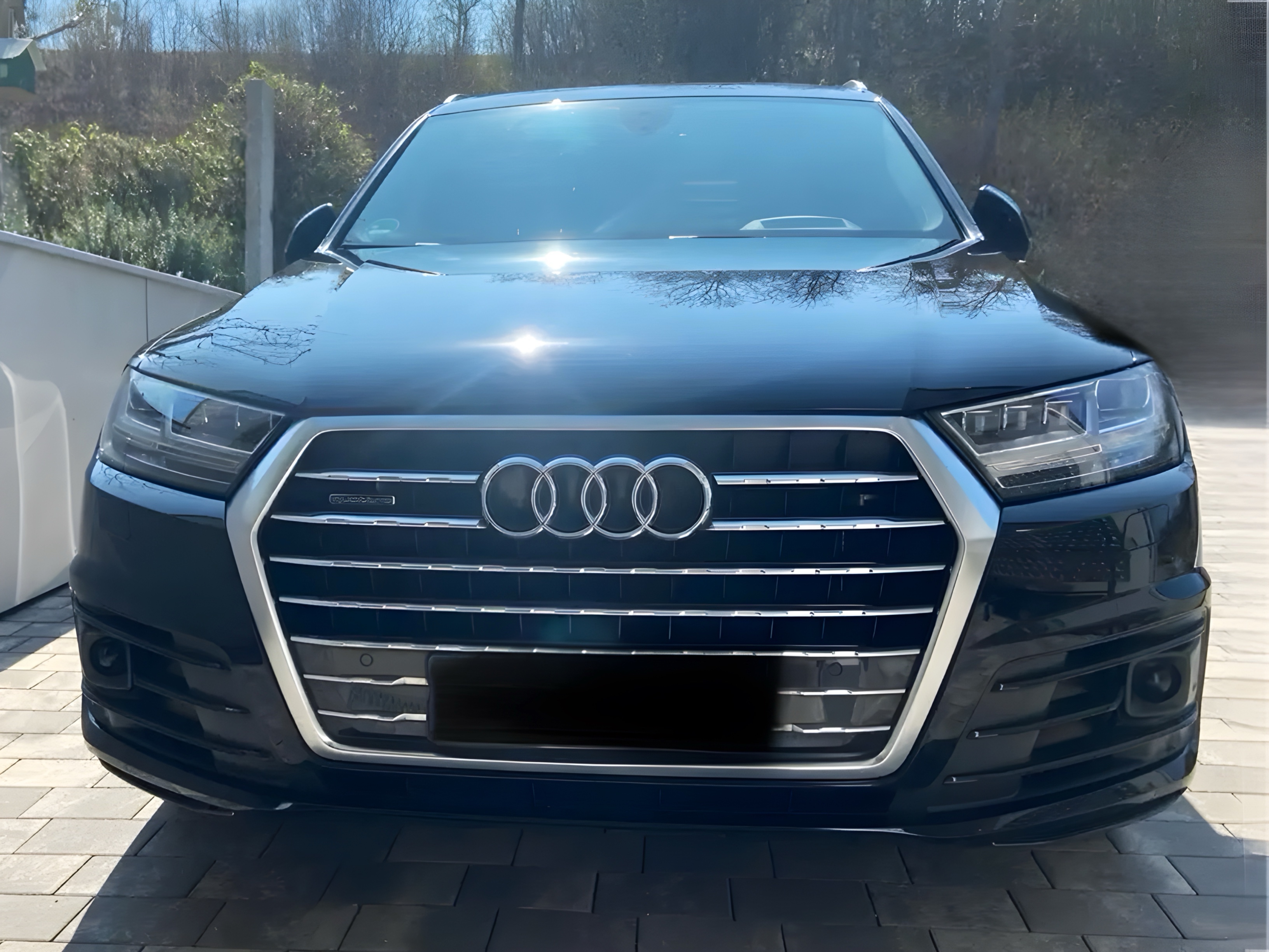 Бампер передній у зборі S-Line ПІД РАДАРИ Audi Q7 4M 2015-2019 3