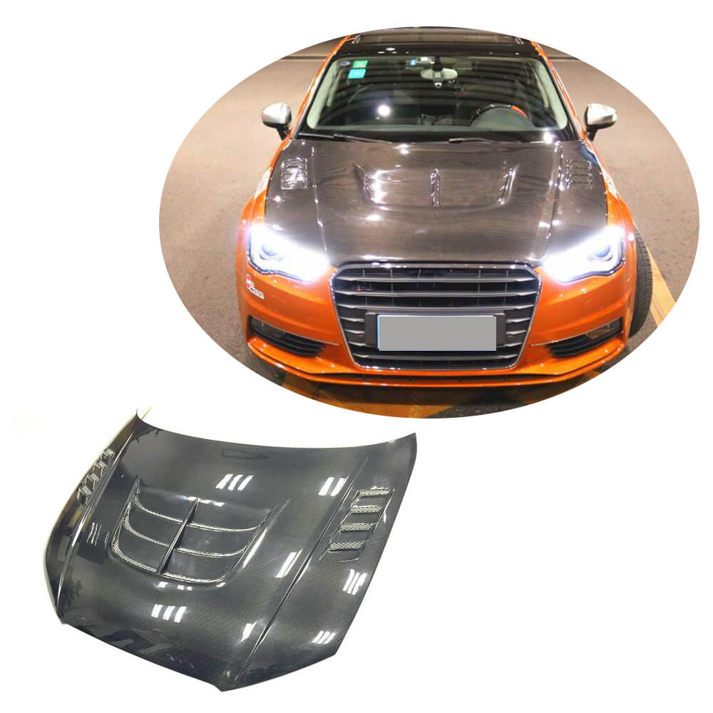 Капот V1 (для Sedan 2012-2016, Карбон)