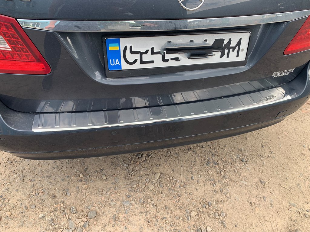 Накладка на задній бампер Carmos (SW, нерж) 6