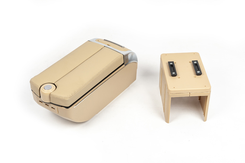 Універсальний підлокітник із USB (бежевий) 3