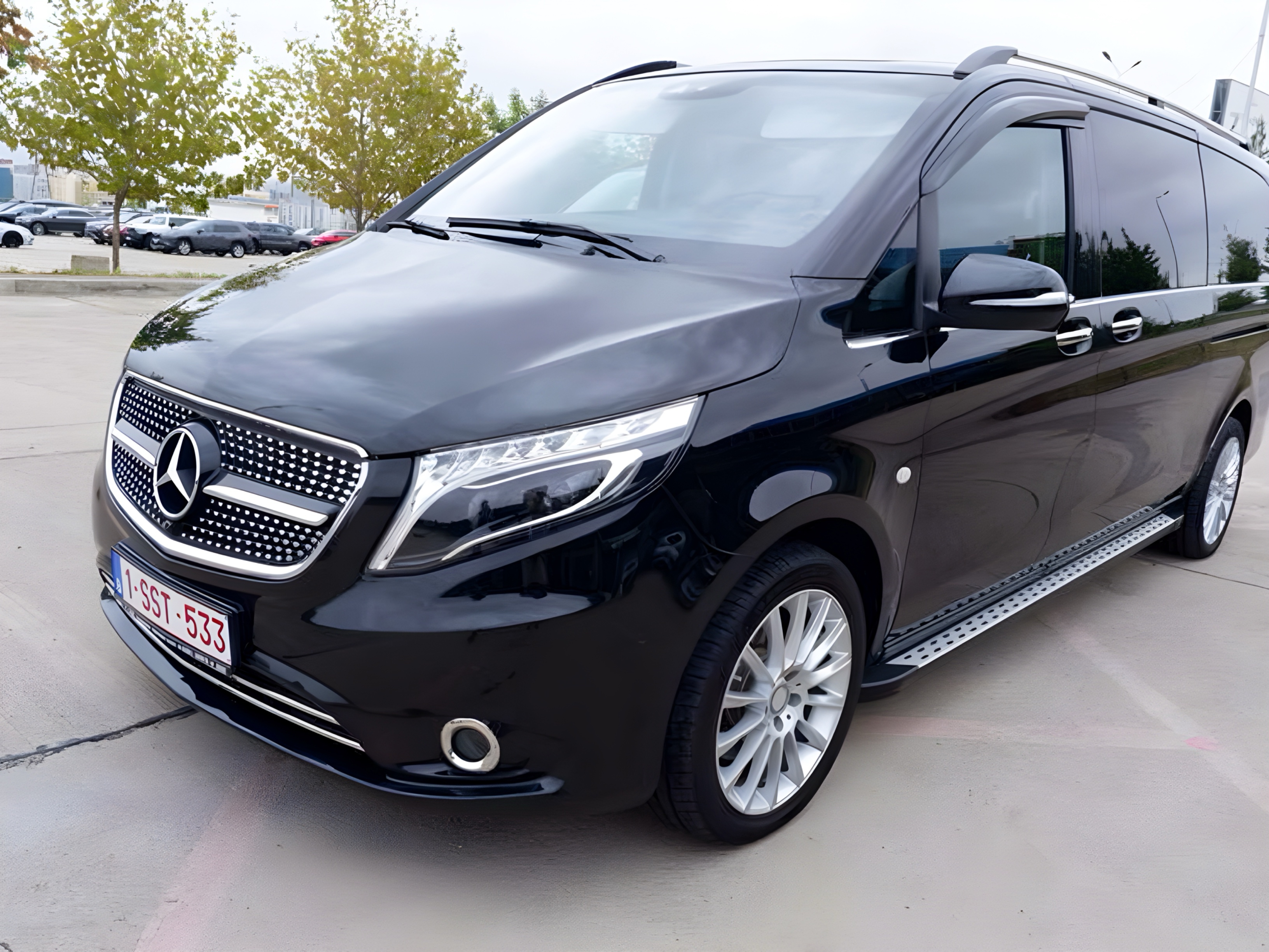 Решітка радіатора DIAMOND BLACK Mercedes Benz Vito W447 2014-2019 2