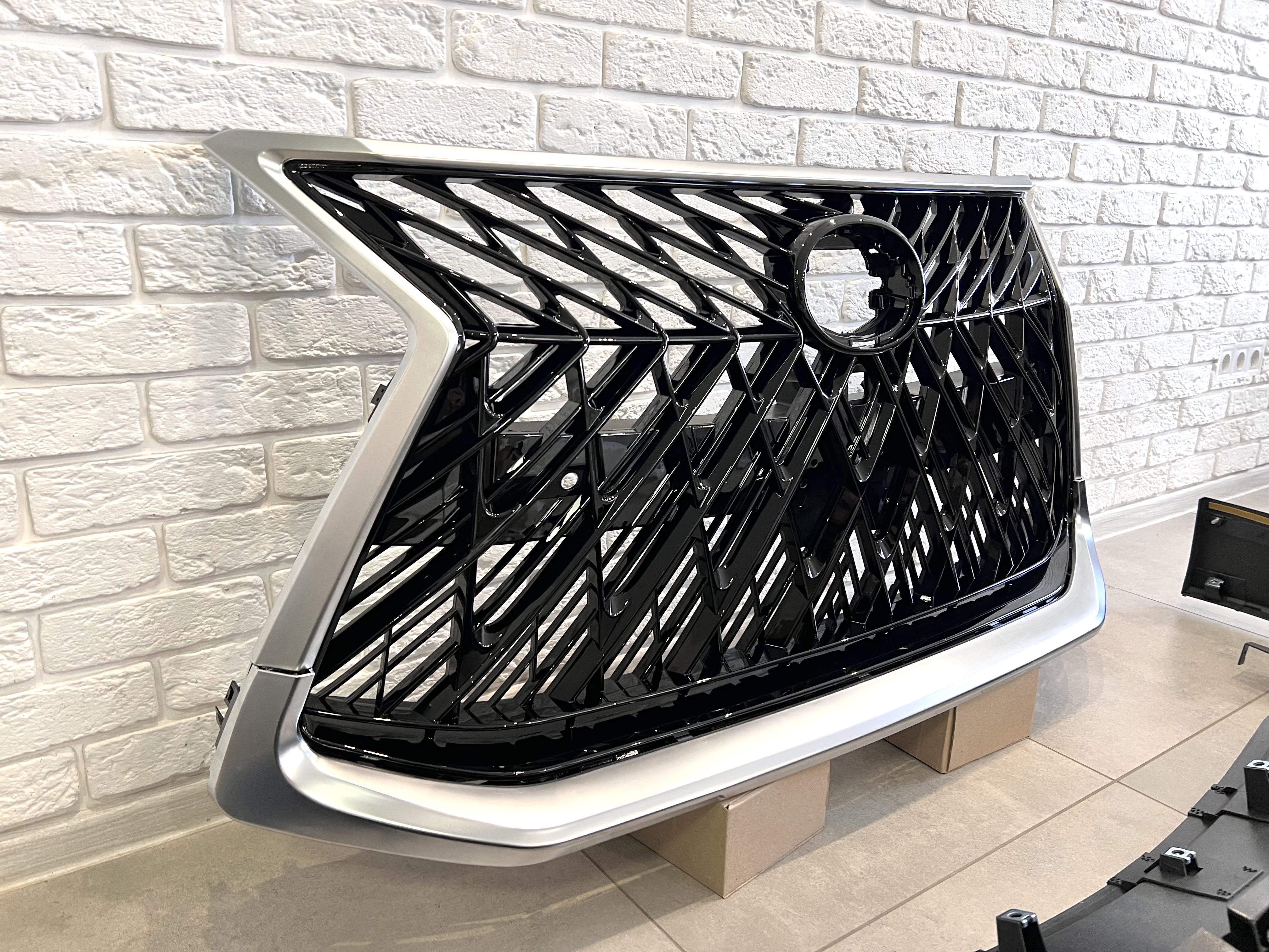Обвіc комплект TRD SUPERIOR Lexus LX 570 450d 2015-2022 ABS пластик колір чорний 4