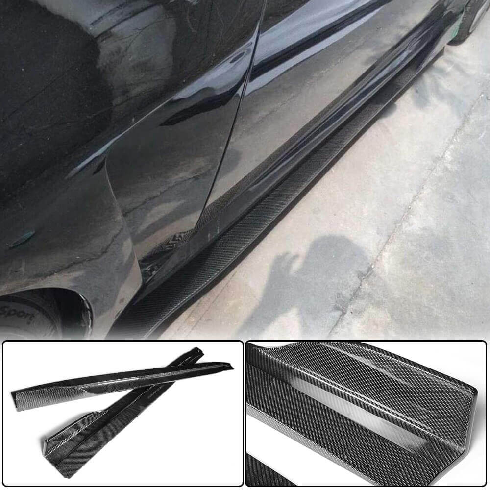Бокові пороги (для G37 Coupe 2009-2013, Карбон)