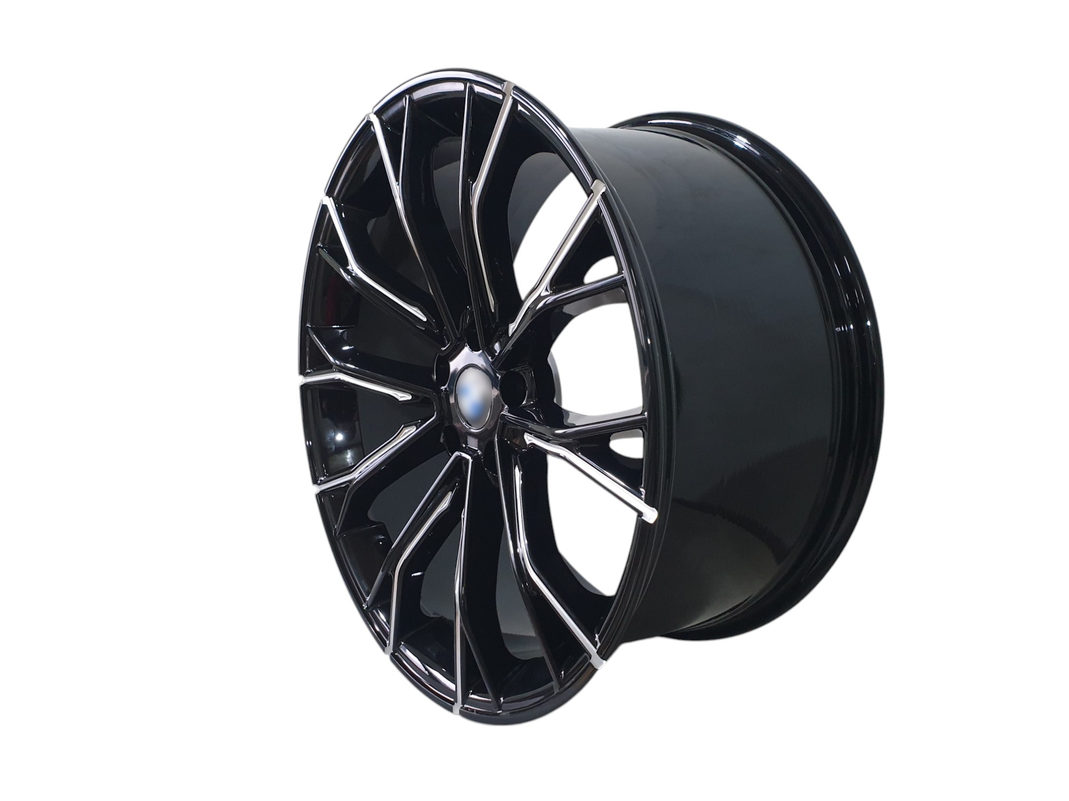 R20 Black+Milled (різноширокі) Диски на BMW 3 Series F30 / F31 2011-2018 року 2