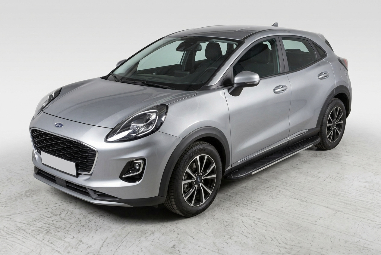 Бокові пороги Bosphore Grey (2 шт., Алюміній)