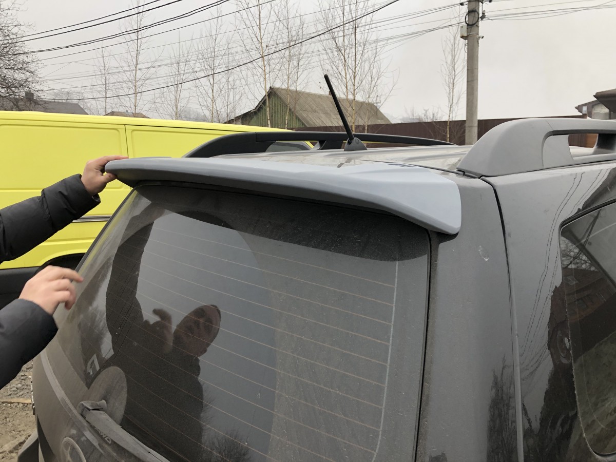 Спойлер козирок Subaru Forester 2008-2012 ABS під фарбування 2