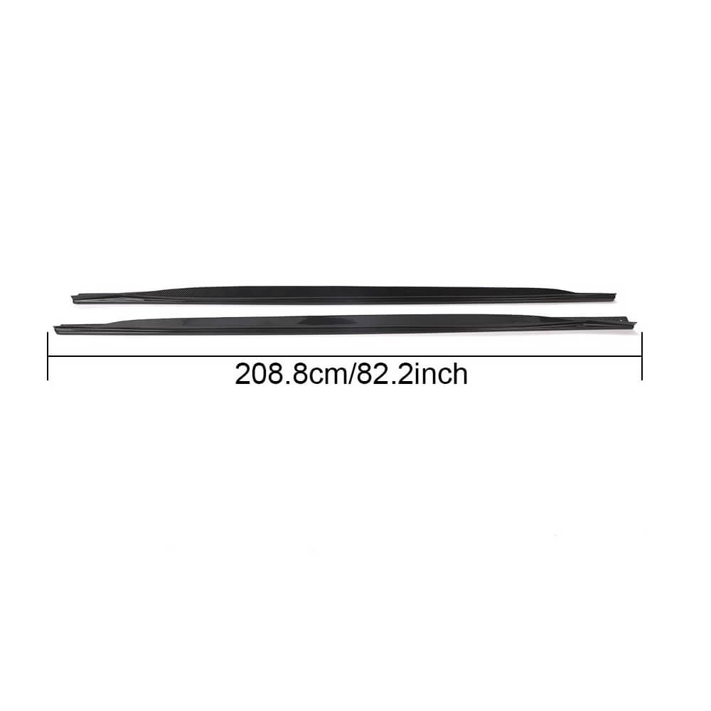 Накладки на пороги V1 (для G22/G23 M-Sport, Карбон) 6