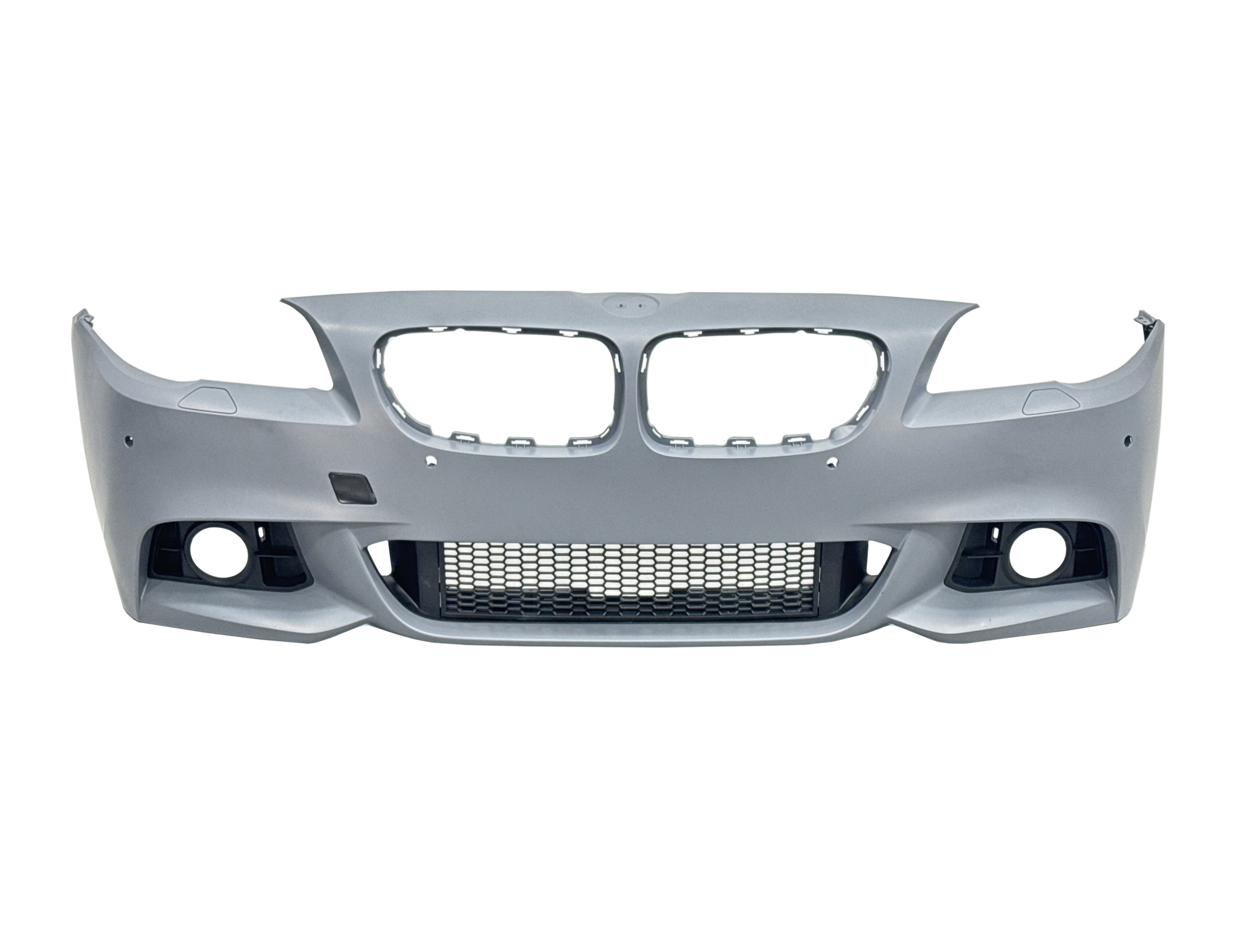 Передній бампер у зборі M Paket LCI 2013+ для BMW 5 Series F10 F11 2010-2016 ПІД ПАРКТРОННИКИ 2