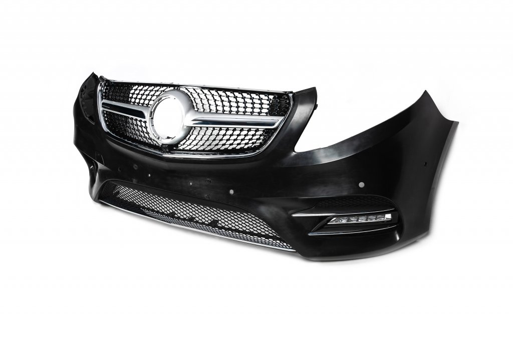 Передня решітка Diamond (2014-2019 для V-class) 5