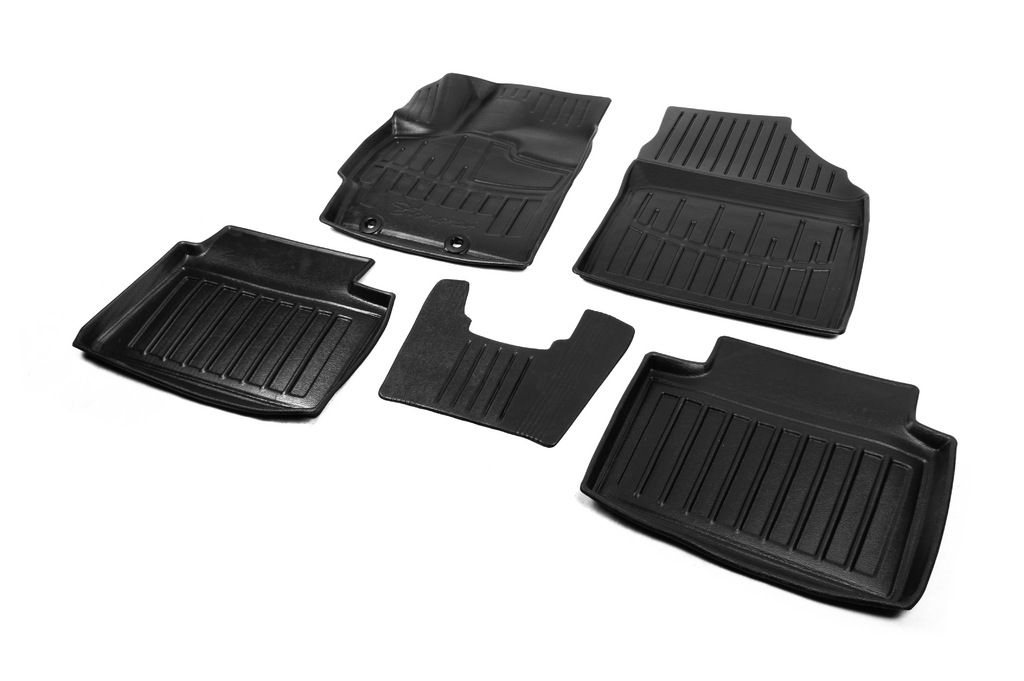 Килимки Stingray 3D для Yaris Cross (5 шт, поліуретан) 2