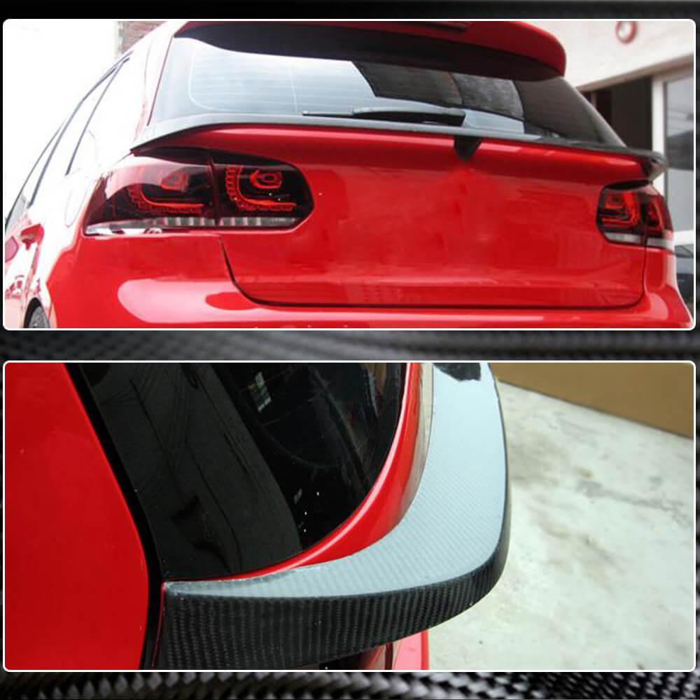 Нижній спойлер (для GTI/R HB 2010-2013, Карбон) 3
