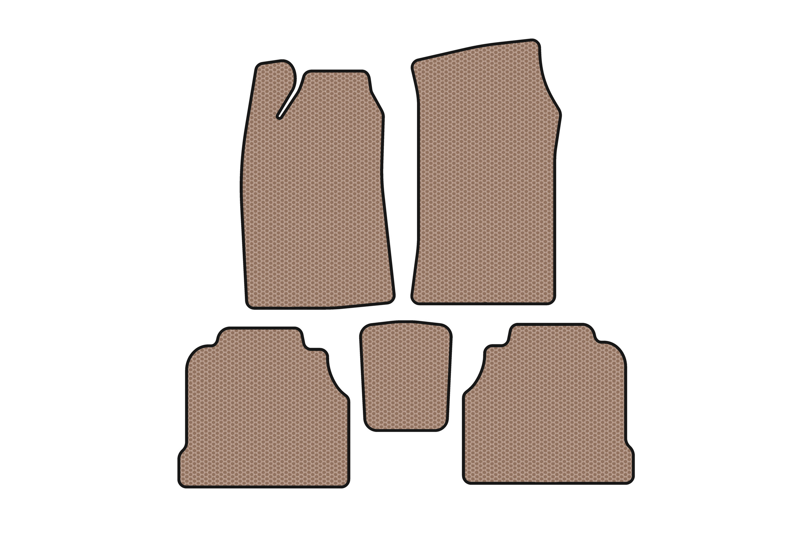 Гумові килимки Carsuit (Бежевий)