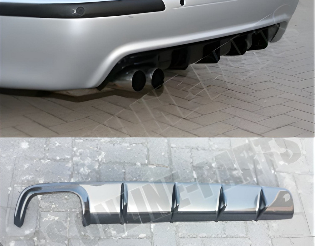 Задній дифузор (для M-Technic, чорний глянець)
