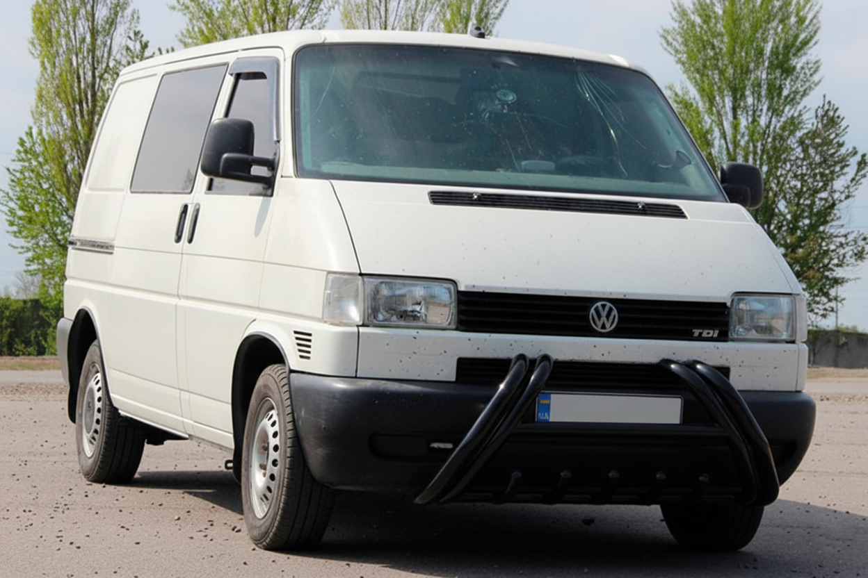 Кенгурятник Kelebek WT011 Black (нерж) 2