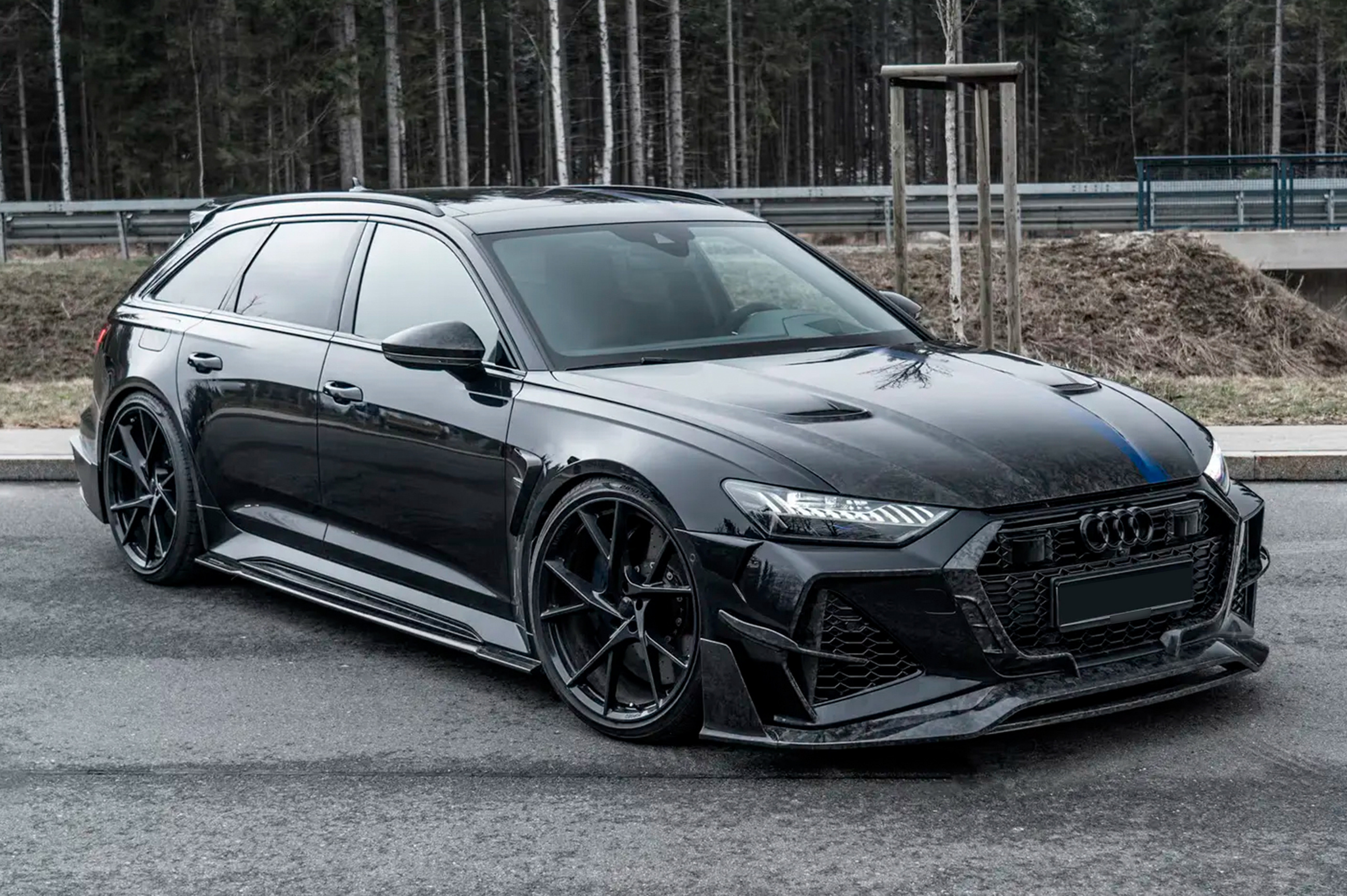 Комплект обвісів MNSR Carbon (для RS6, кований карбон) 6