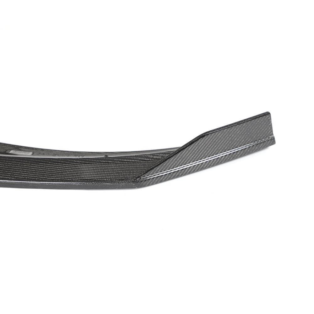 Накладка на передній бампер Lip (для CLA45 AMG SD, Карбон) 6