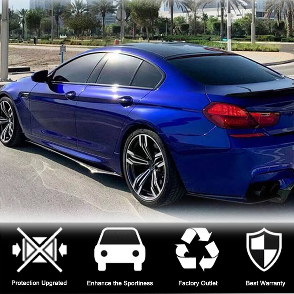Накладки на пороги V1 (для F06 M-Sport, Карбон) 3