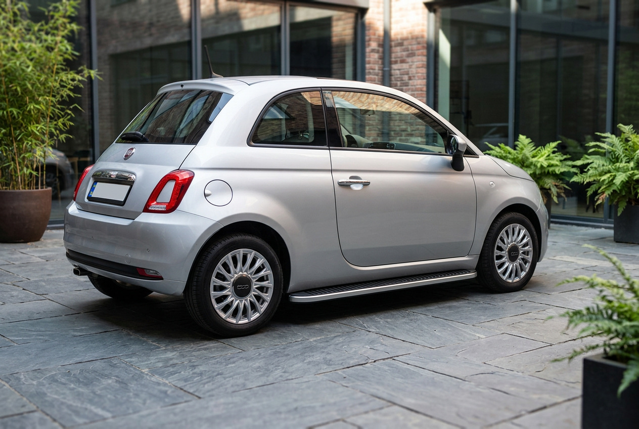 Бокові пороги Tayga Grey (2 шт., алюміній)