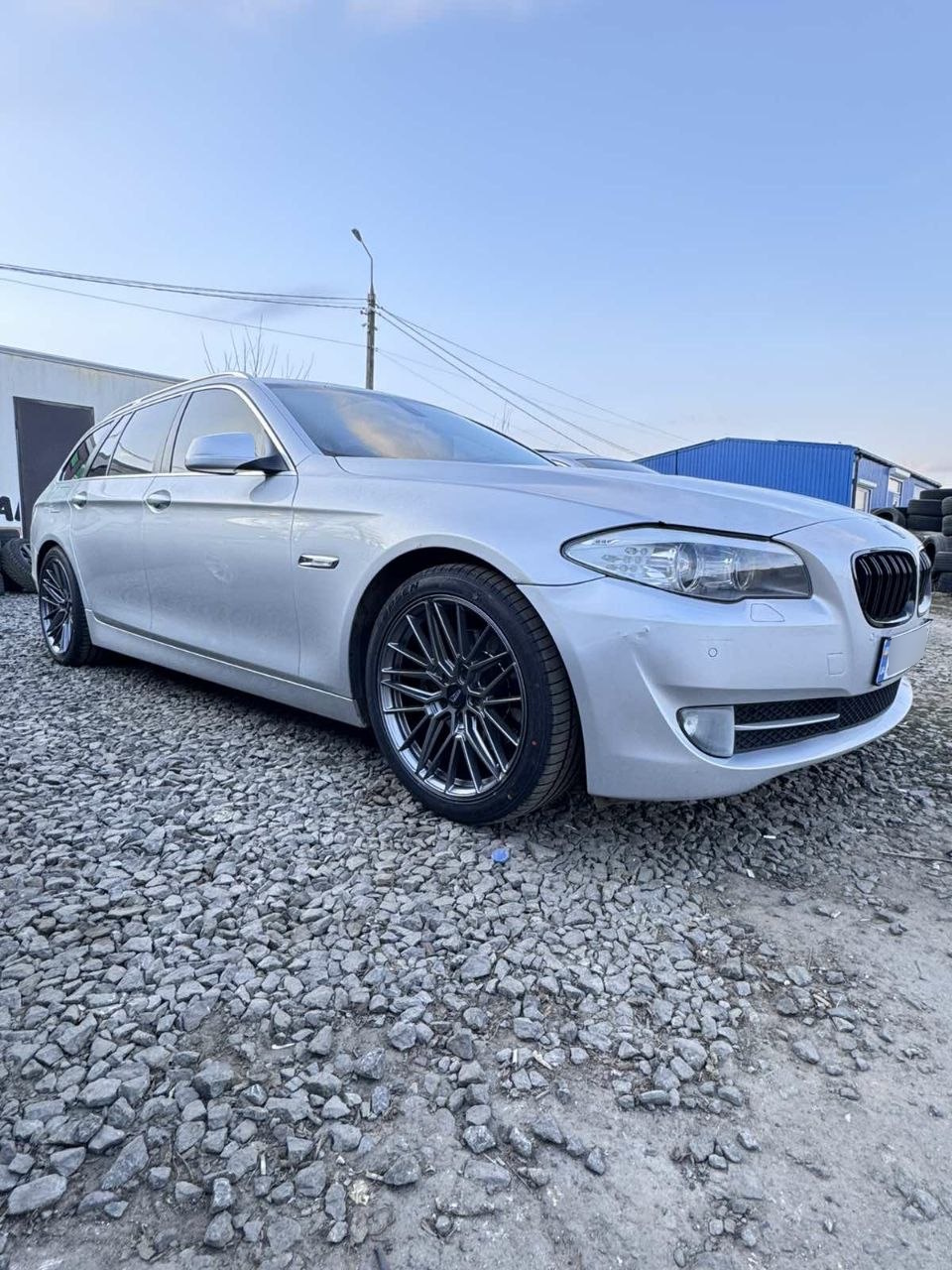 R19 Satin Grey (різноширокі) Диски на BMW 3 Series F30 / F31 2011-2018 року 4