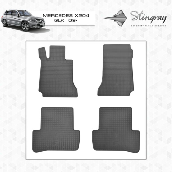 Гумові килимки (4 шт, Stingray Premium) 2