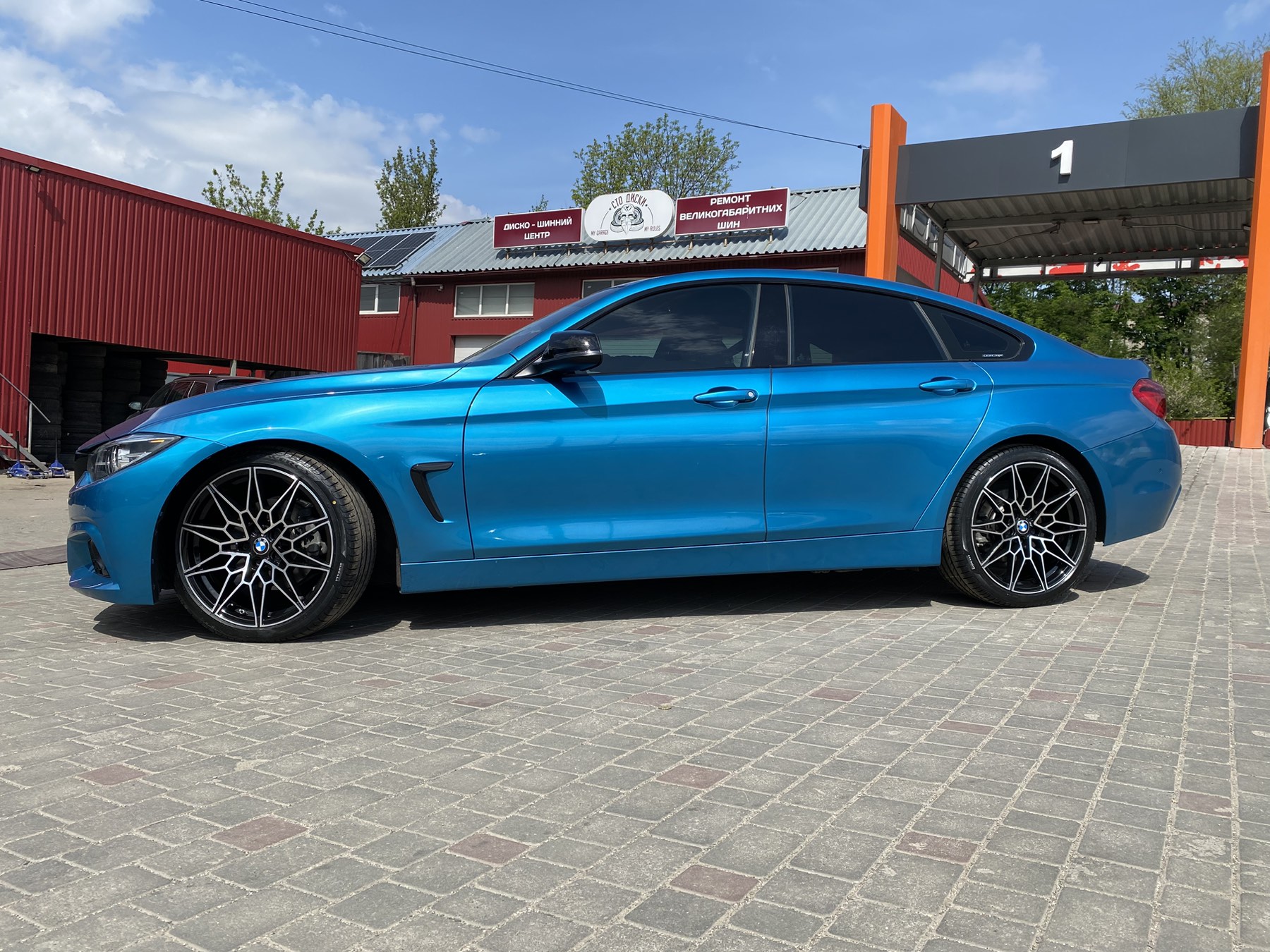 R19 BMF (різноширокі) Диски на BMW 3 Series F30 / F31 2011-2018 року 5