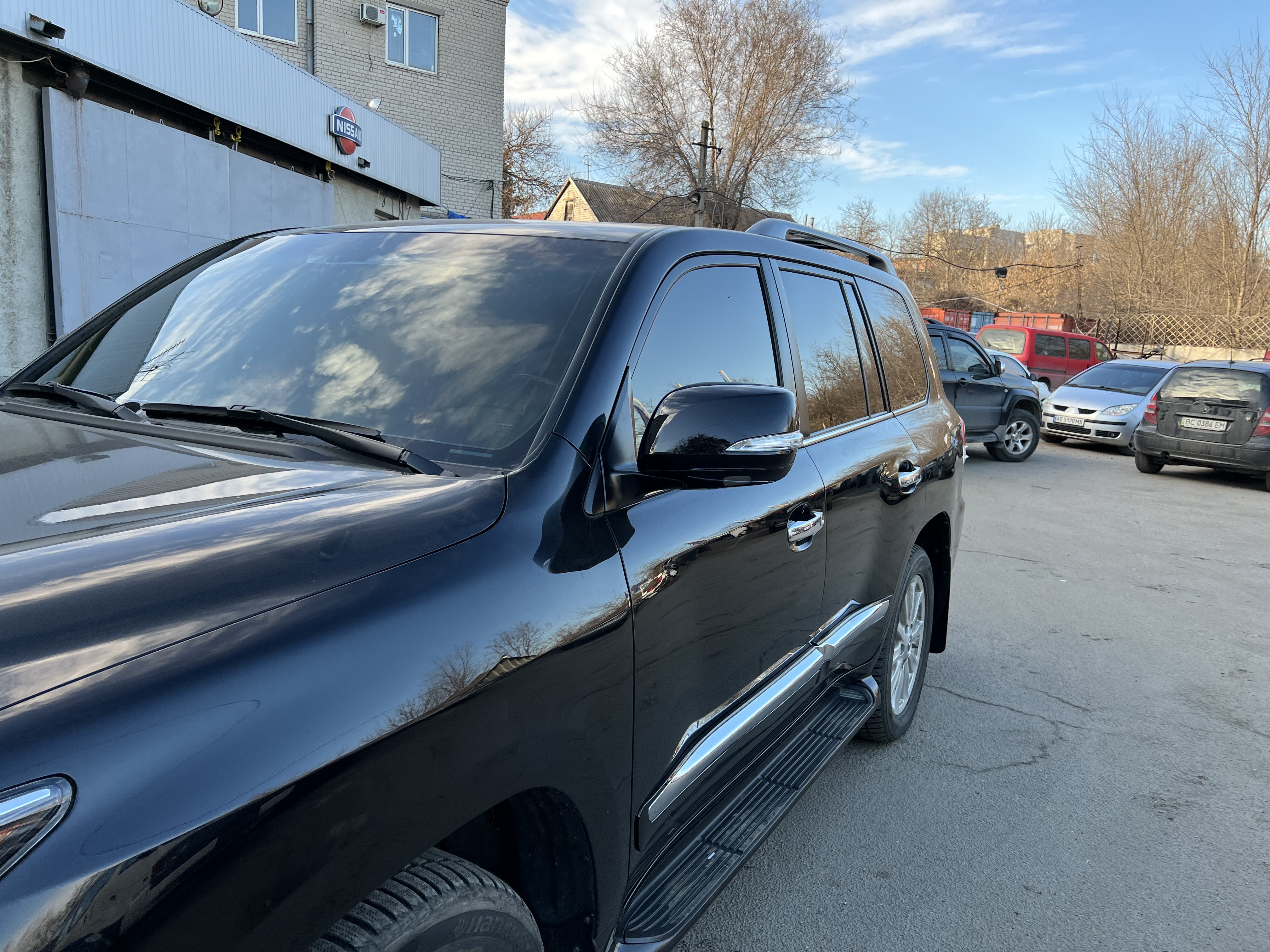 Кришки дзеркал, що замінюються, з поворотами Toyota LC 200 2007-2011 / Lexus LX 570 2008-2011 модель рестайлінг LX 570 2012+ колір чорний 2