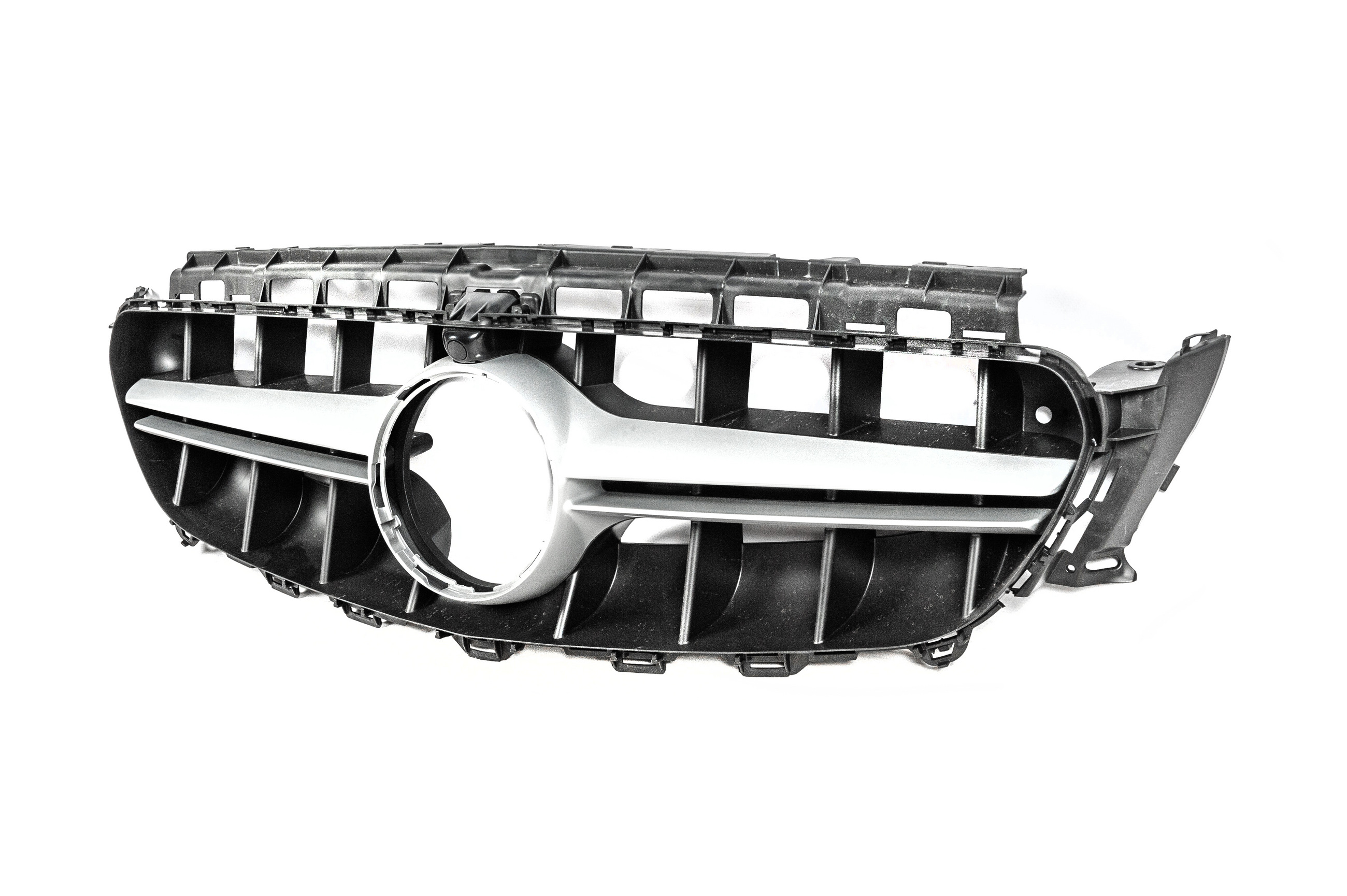 Передня решітка в дизайні E63 AMG Silver (для Avantgarde/AMG-Line/E43 AMG/E53 AMG 2016-2019) 2