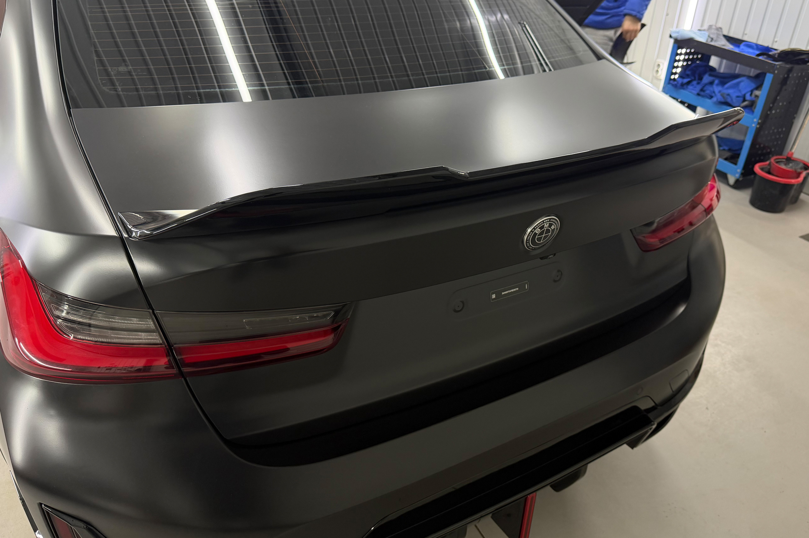 Спойлер PSM-Style (для G20/G80, чорний глянець) 2