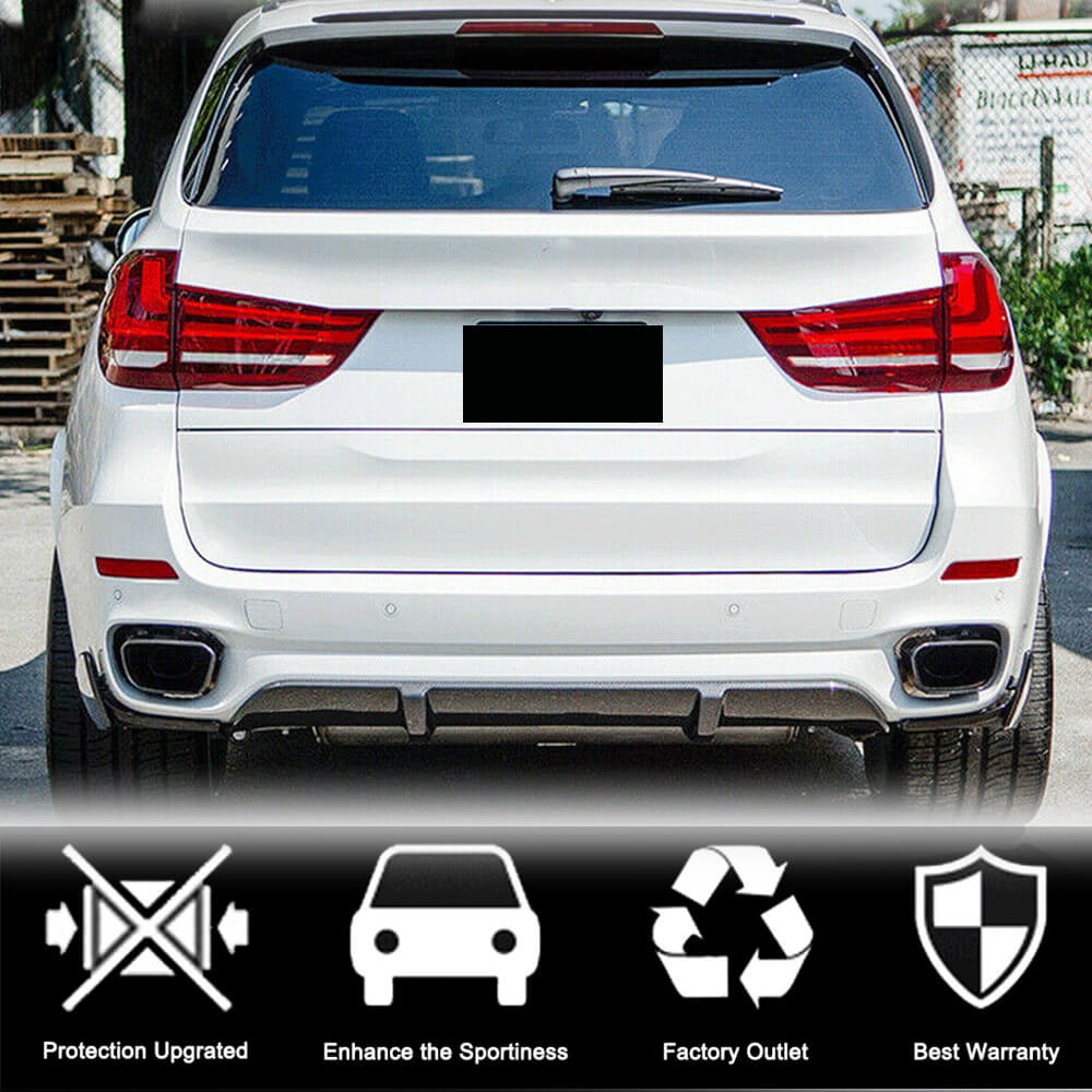 Дифузор заднього бампера V2 (для M-Sport, Карбон) 4