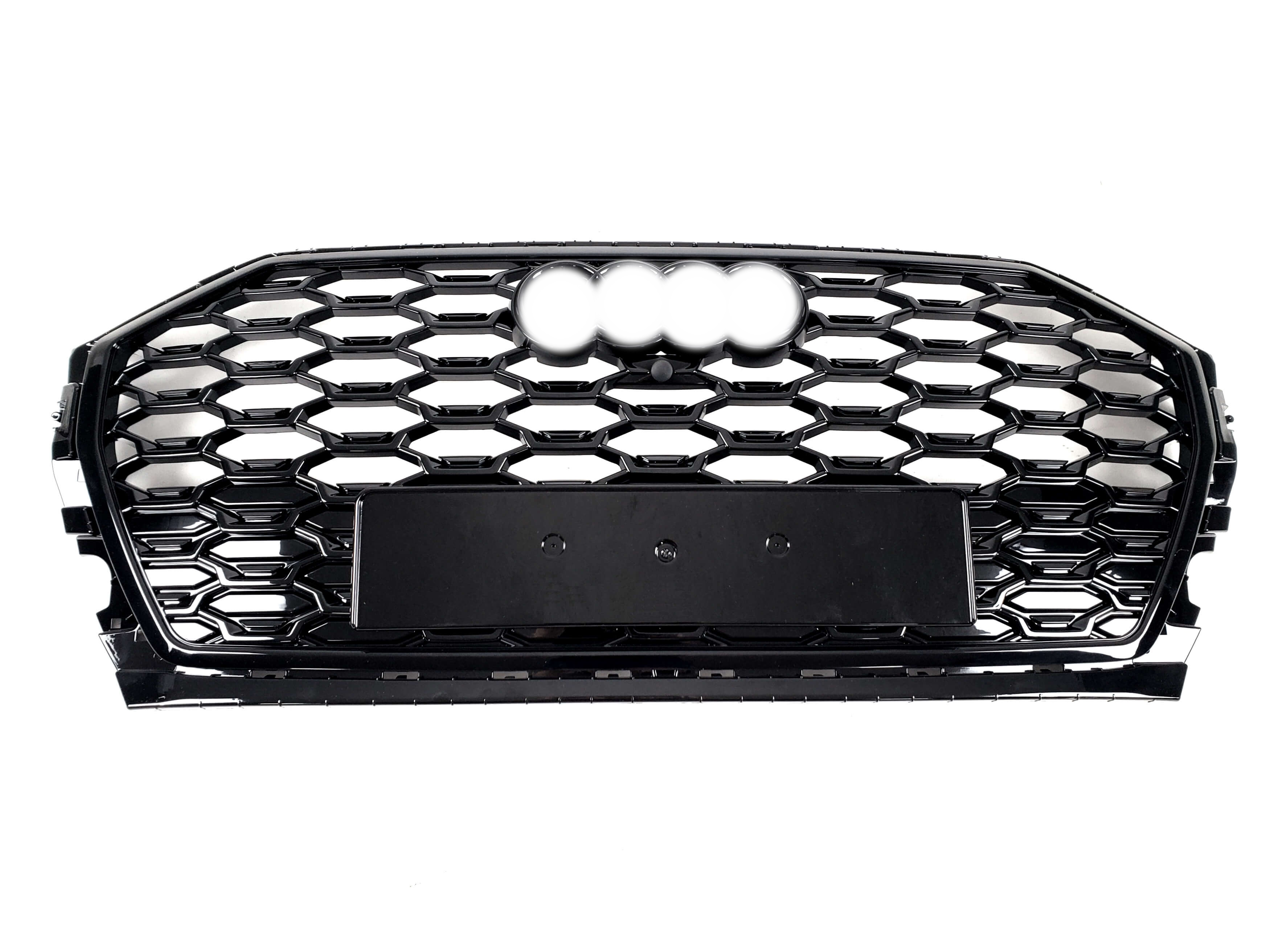 Решітка радіатора Full Black (в стилі RSQ5) на Audi Q5 80A 2020-2024 року 2