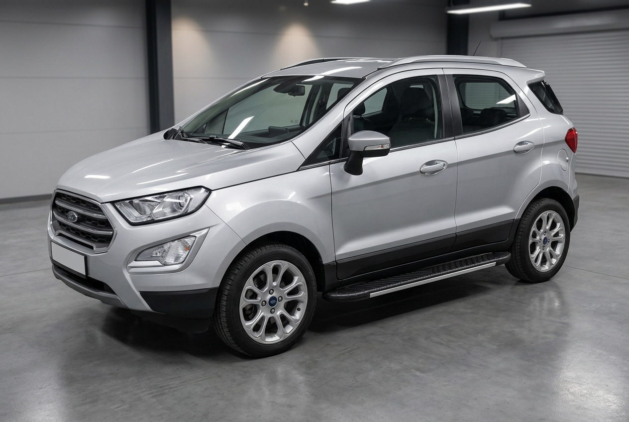 Бокові пороги Bosphore Grey (2 шт., алюміній)
