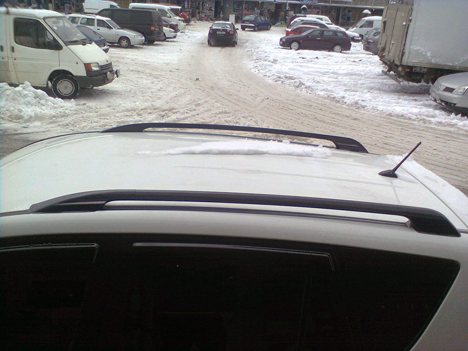 Рейлінги на дах поздовжні для Toyota Rav 4 long (на короткий потрібно вкоротити) 2006-2012 3