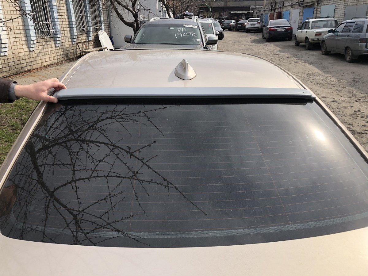 Козирок на скло BMW F30 2012-2018 ABS пластик під фарбування 3